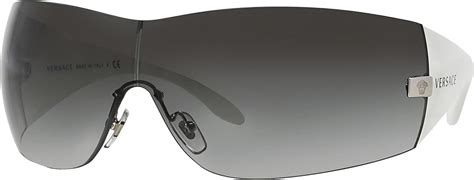 sunglasses versace ve2054 10008g|Amazon.com: Versace VE 2054 10008G Silver Plastic Shield .